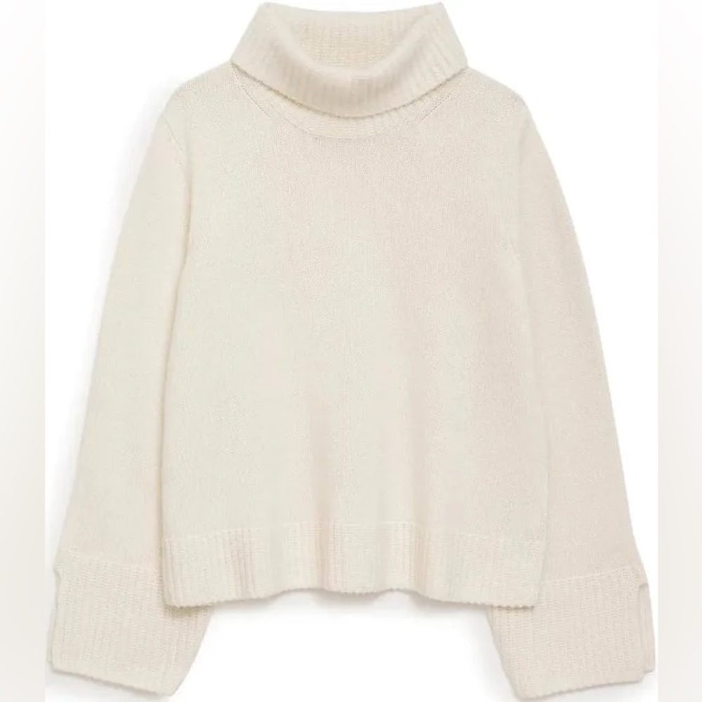 Stateside Cashmere Blend Turtleneck Sweater size small